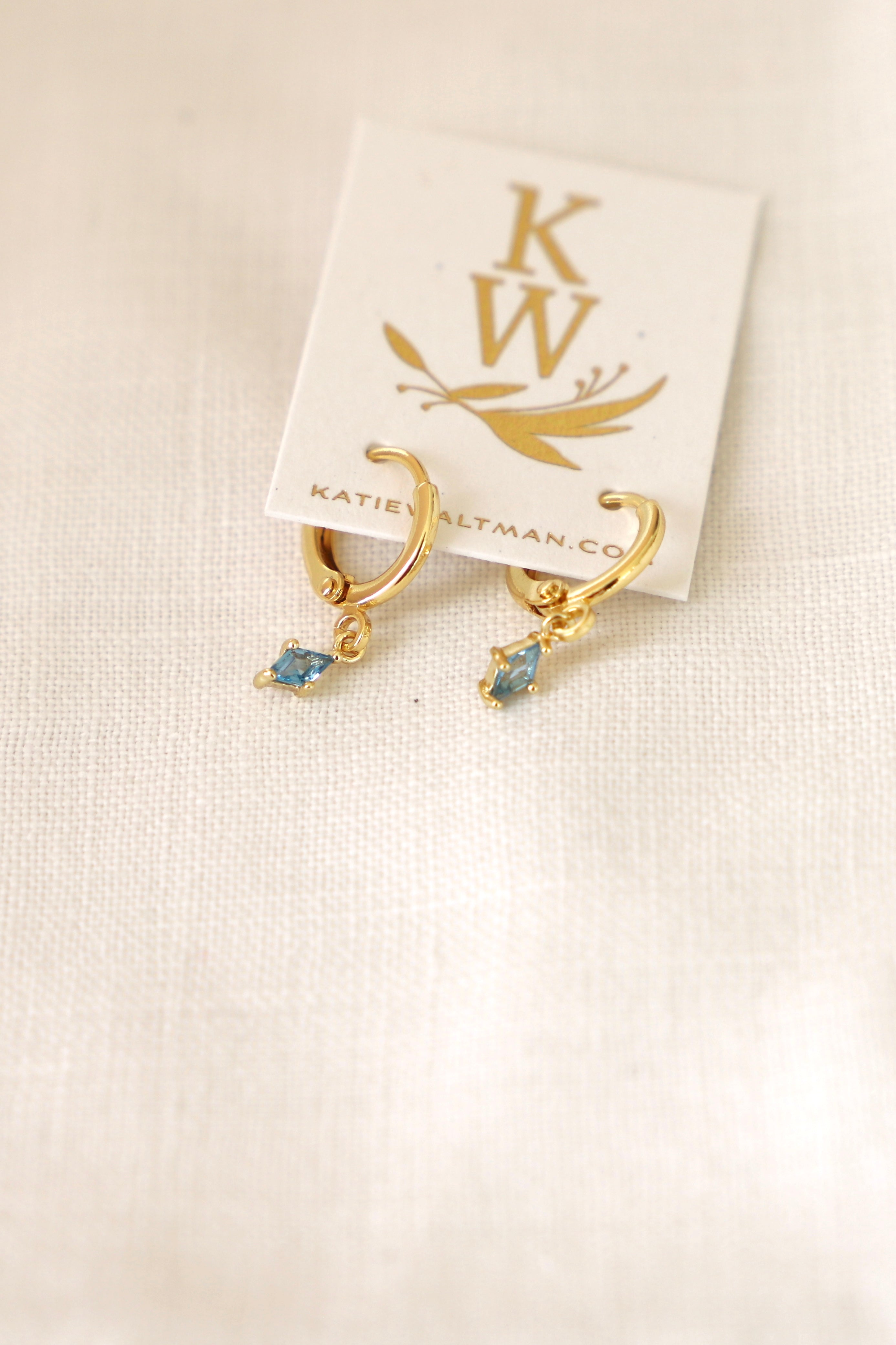 DIAMOND BIRTHSTONE HUGGIES-Vavasi