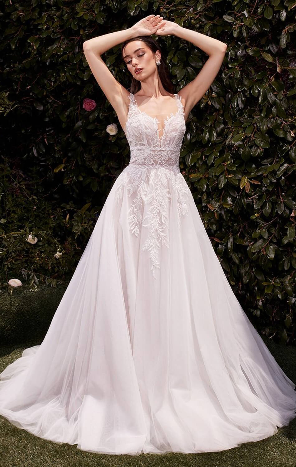 VICTOIRE GOWN - LACE & TULLE BRIDAL BALL GOWN-Vavasi