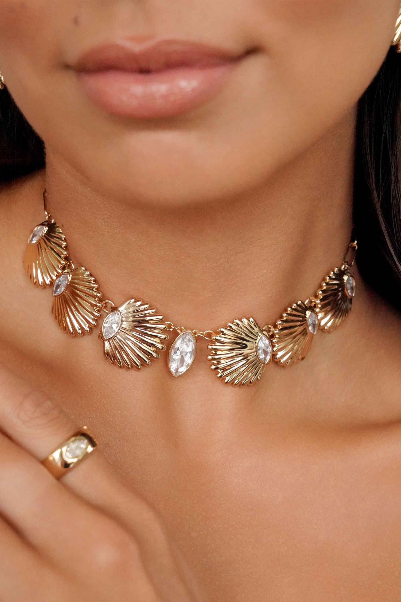 Santorini Shell Choker-Vavasi