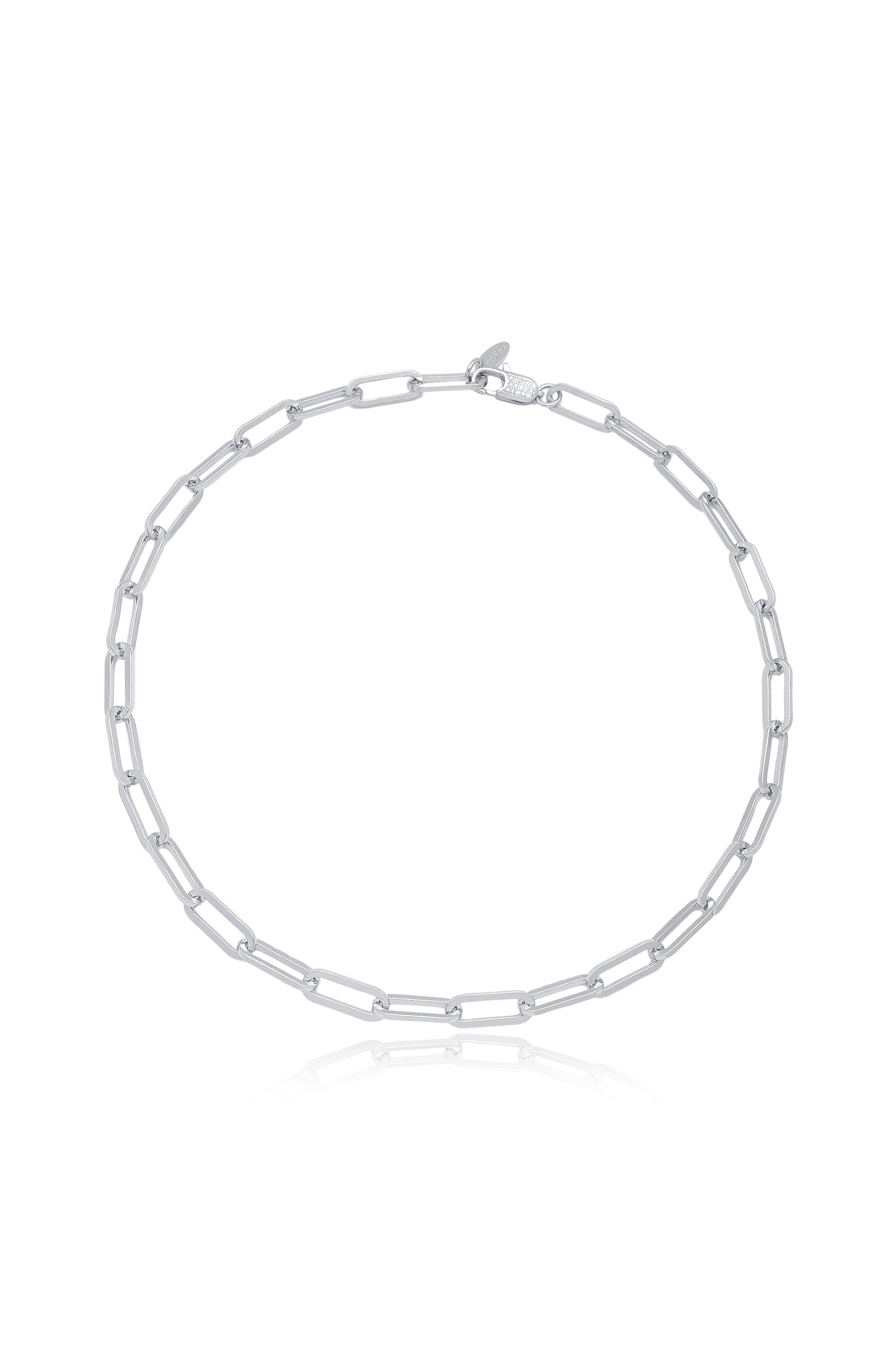 Interlinked Chain Necklace-Vavasi