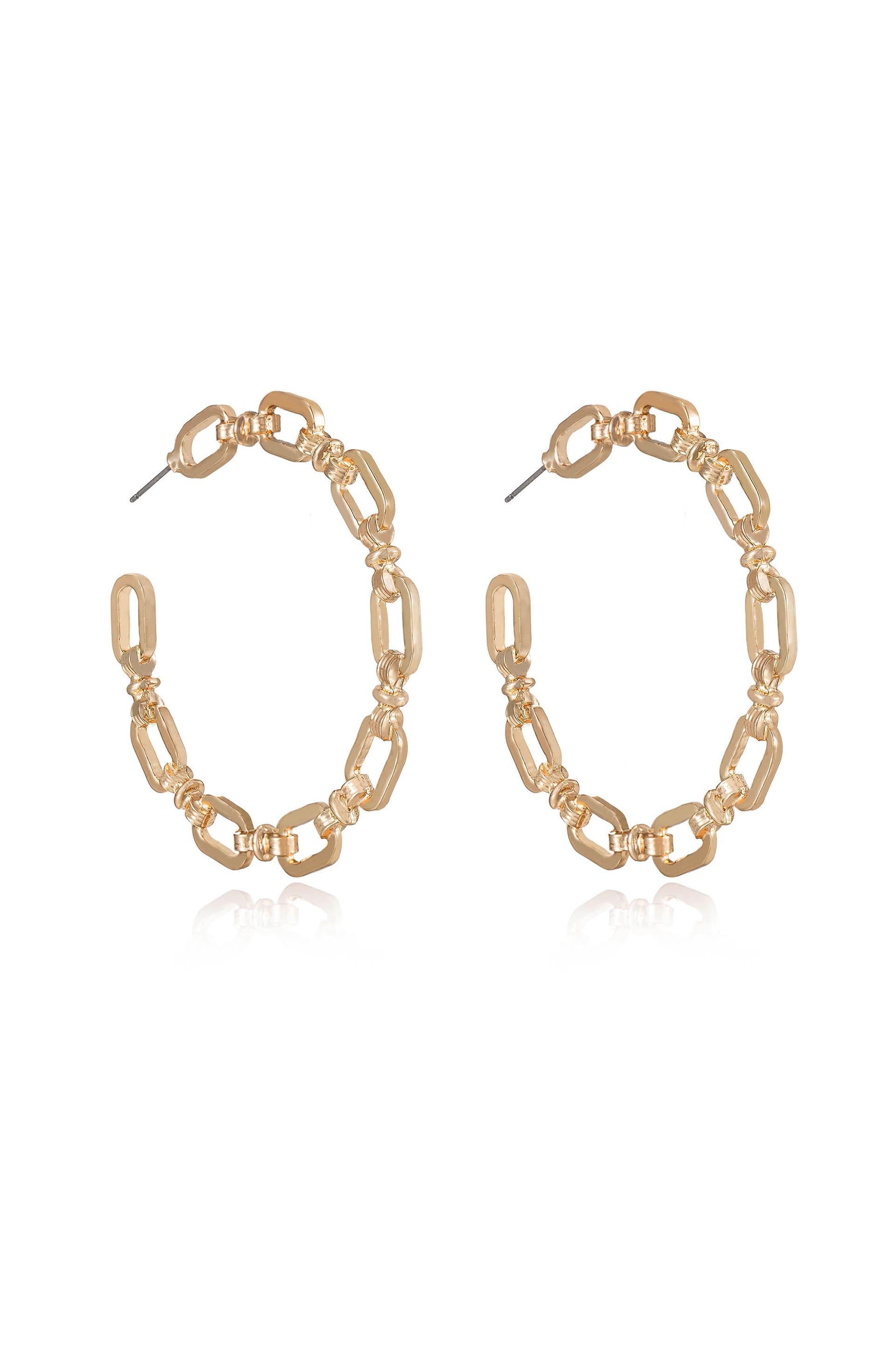 Geometry Hoop Earrings-Vavasi