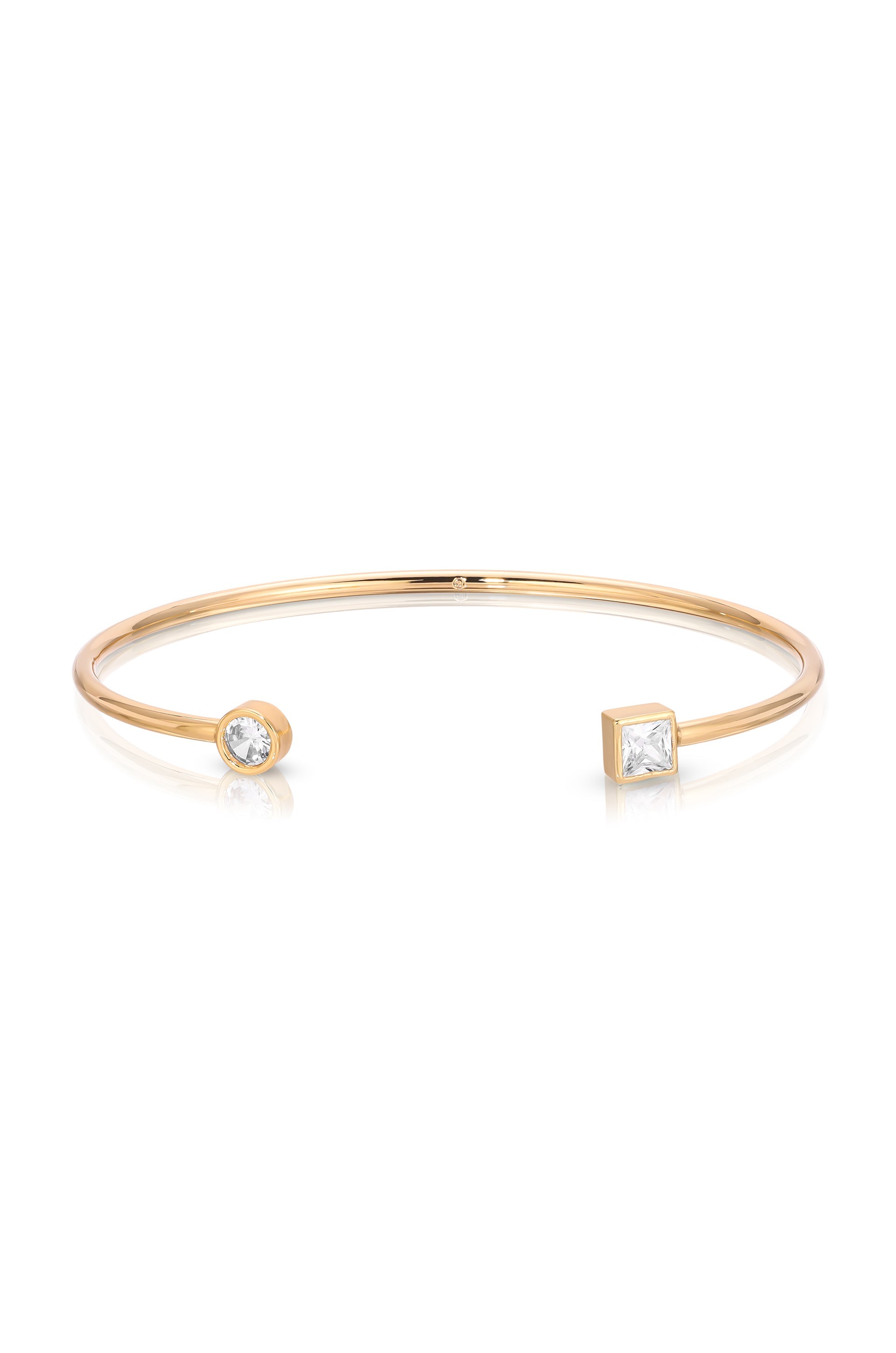 Crystal Shapes Bracelet Cuff-Vavasi
