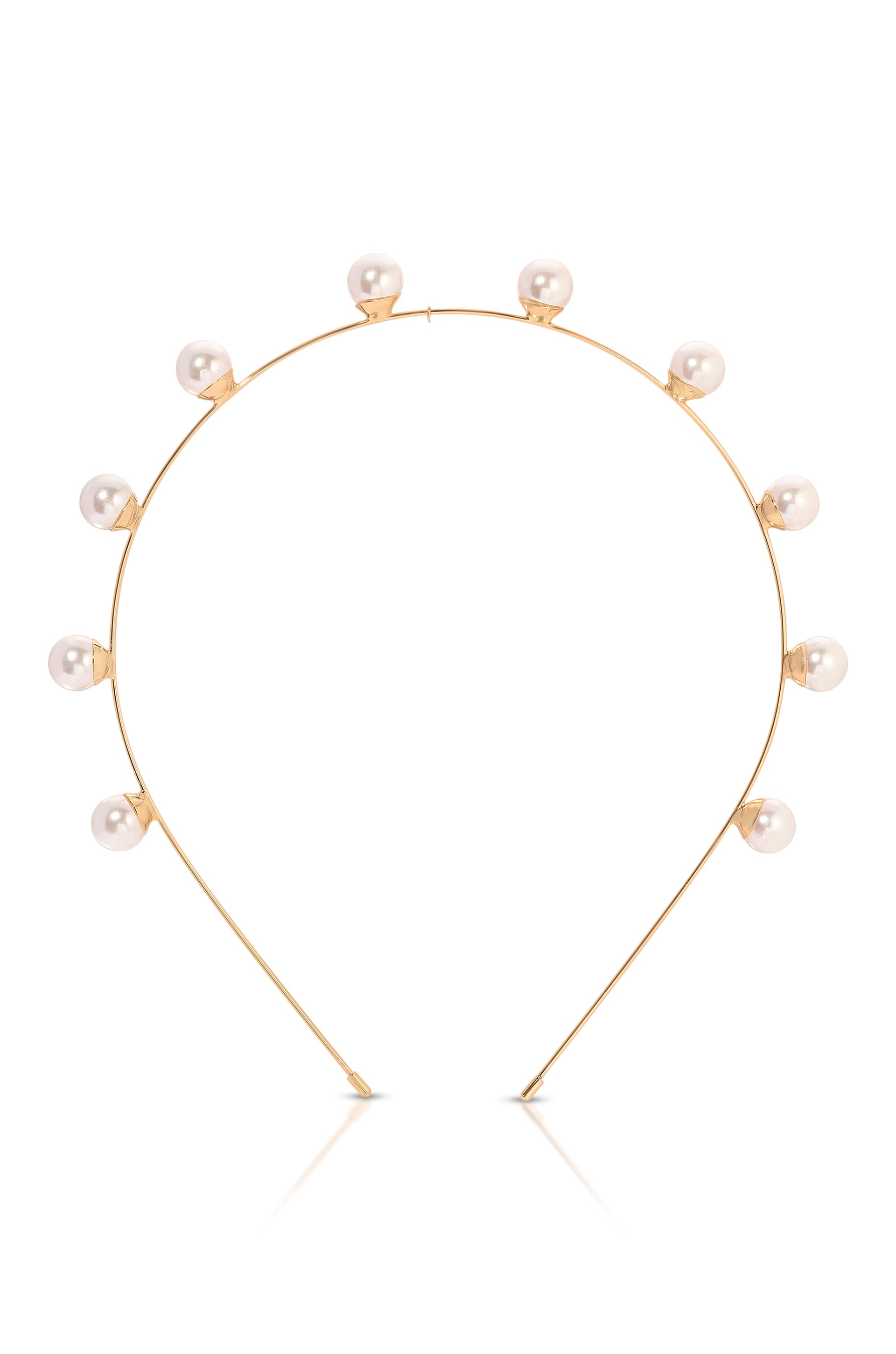 Pearl Studded Headband-Vavasi
