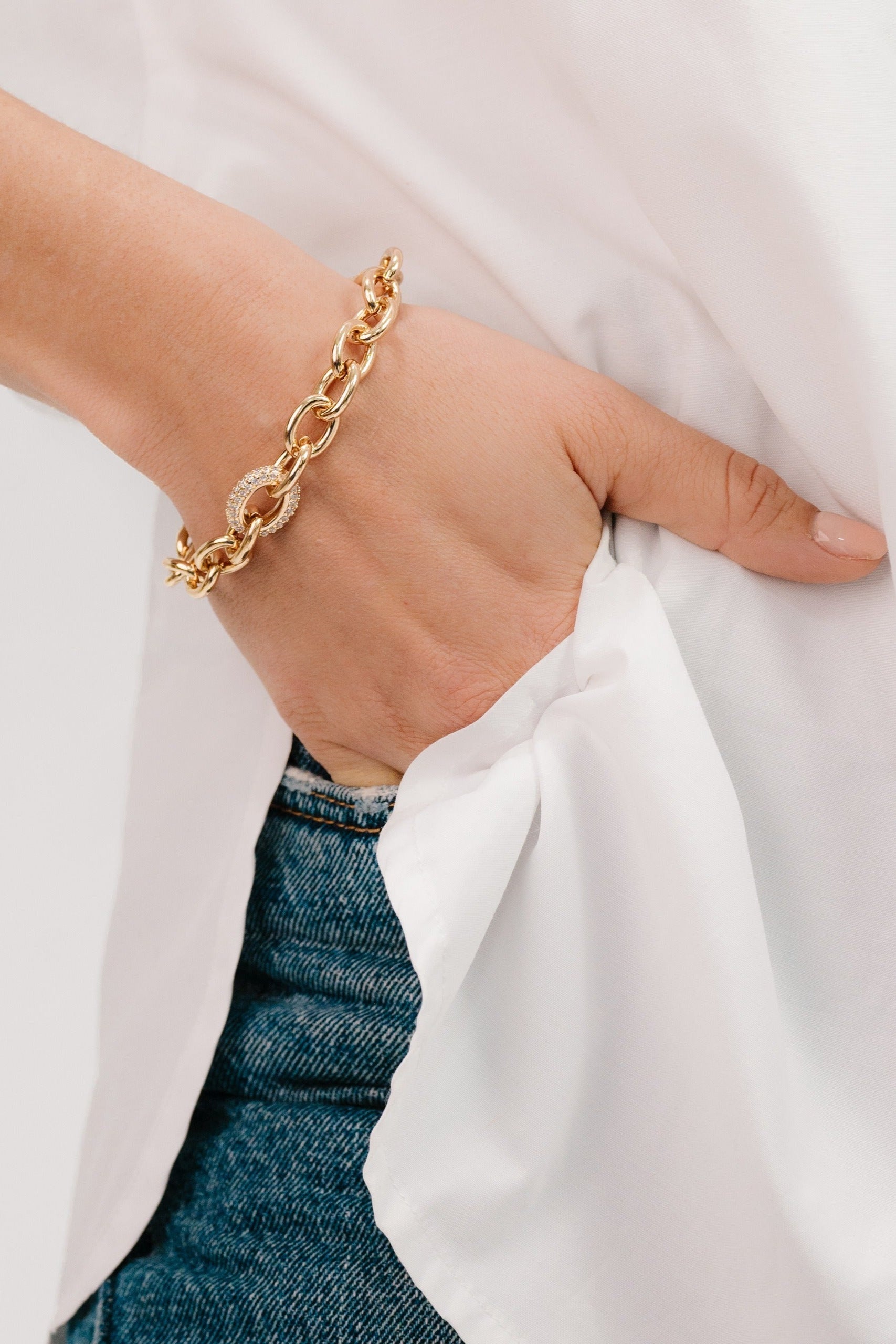 True to You Chain Bracelet-Vavasi