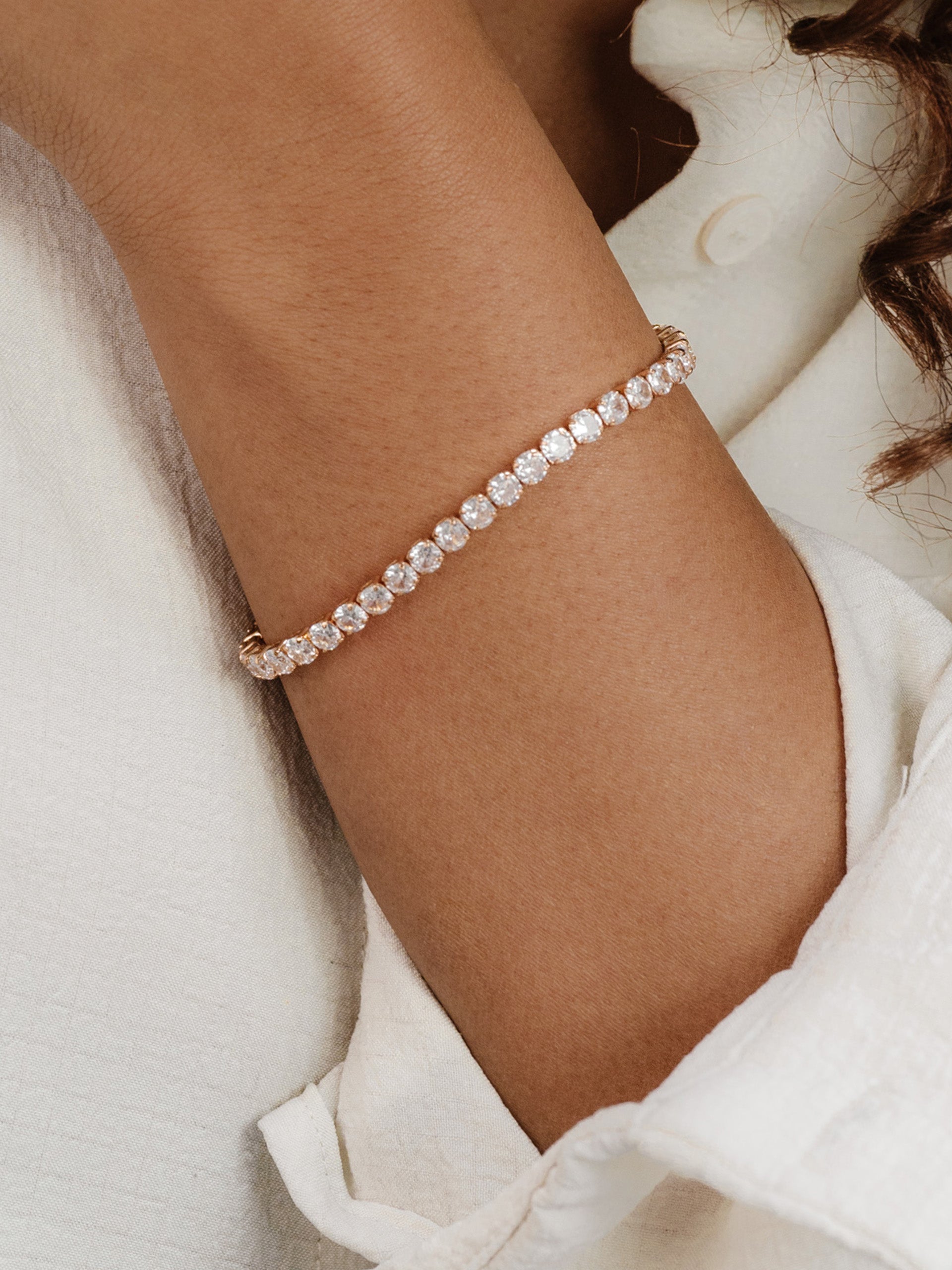Giselle Sparkle Crystal Bracelet-Vavasi