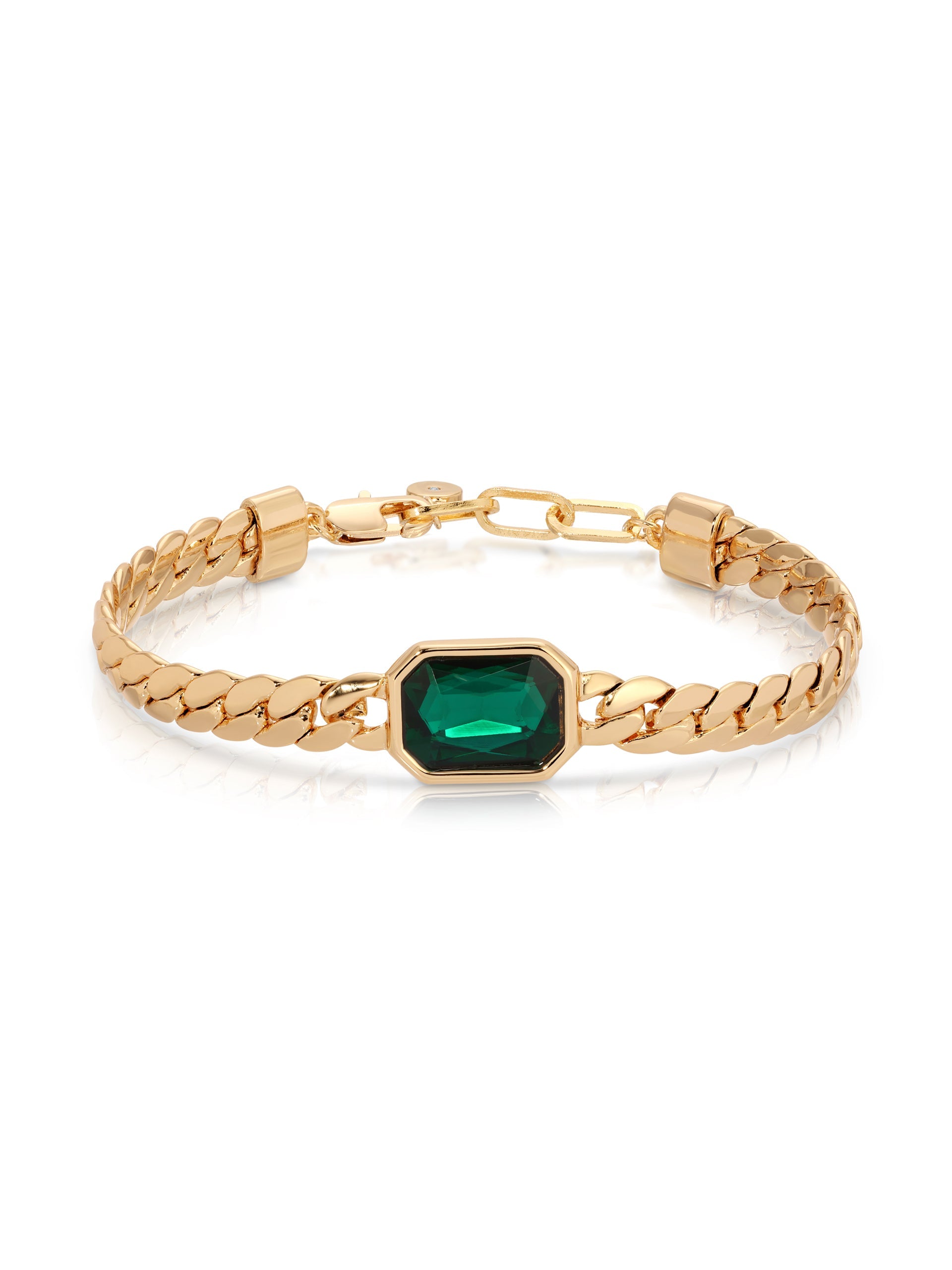 Emerald Deco Bracelet-Vavasi