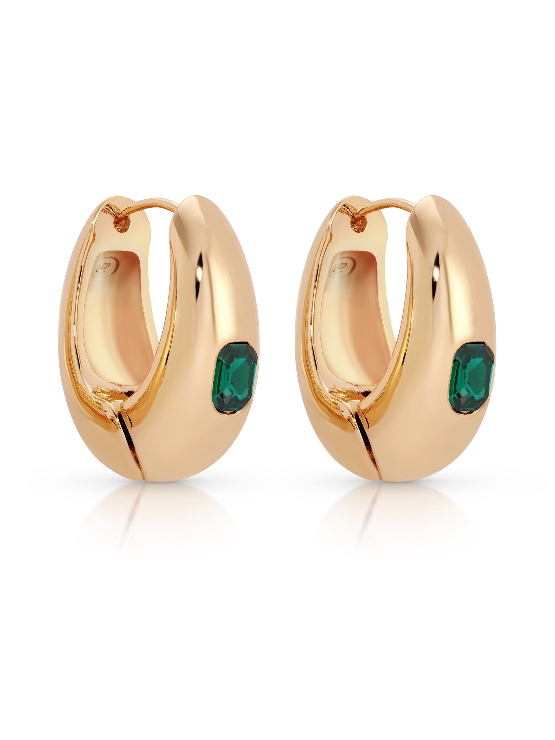 Emerald Deco Hoops-Vavasi