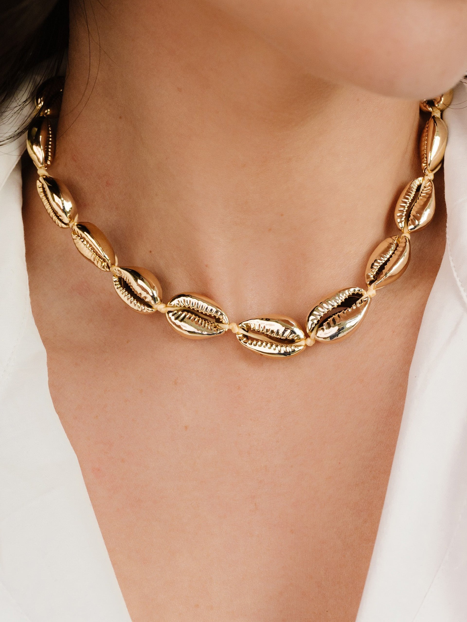 Cowrie Shell Necklace-Vavasi