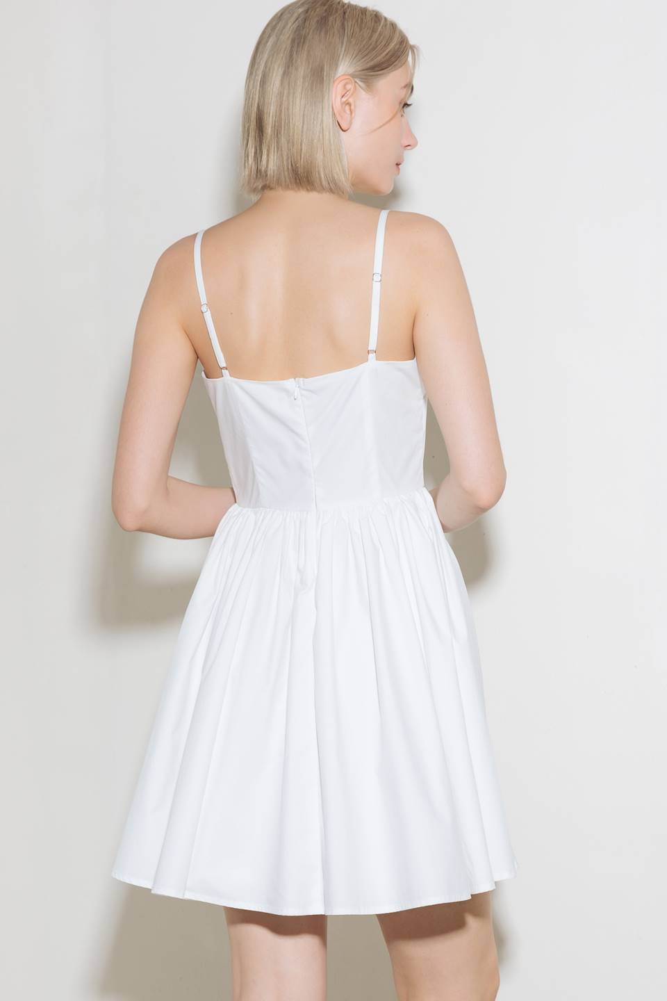 PURE ROMANCE MINI DRESS - WHITE-Vavasi
