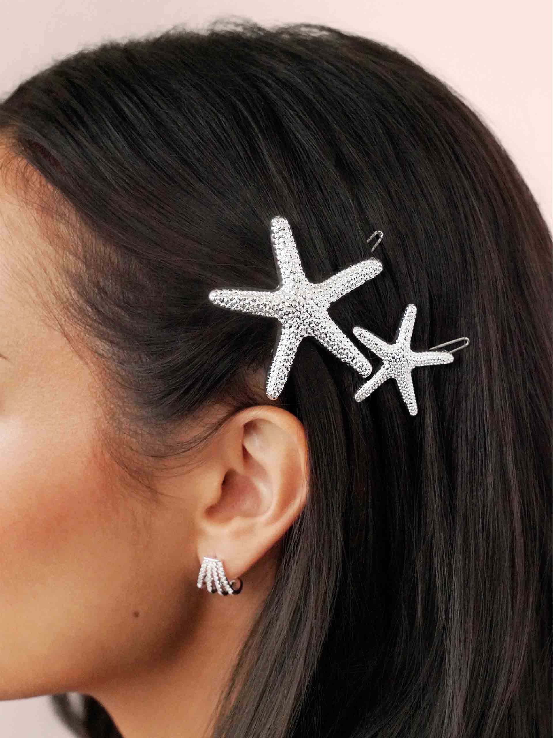 Starfish Barrette Set-Vavasi