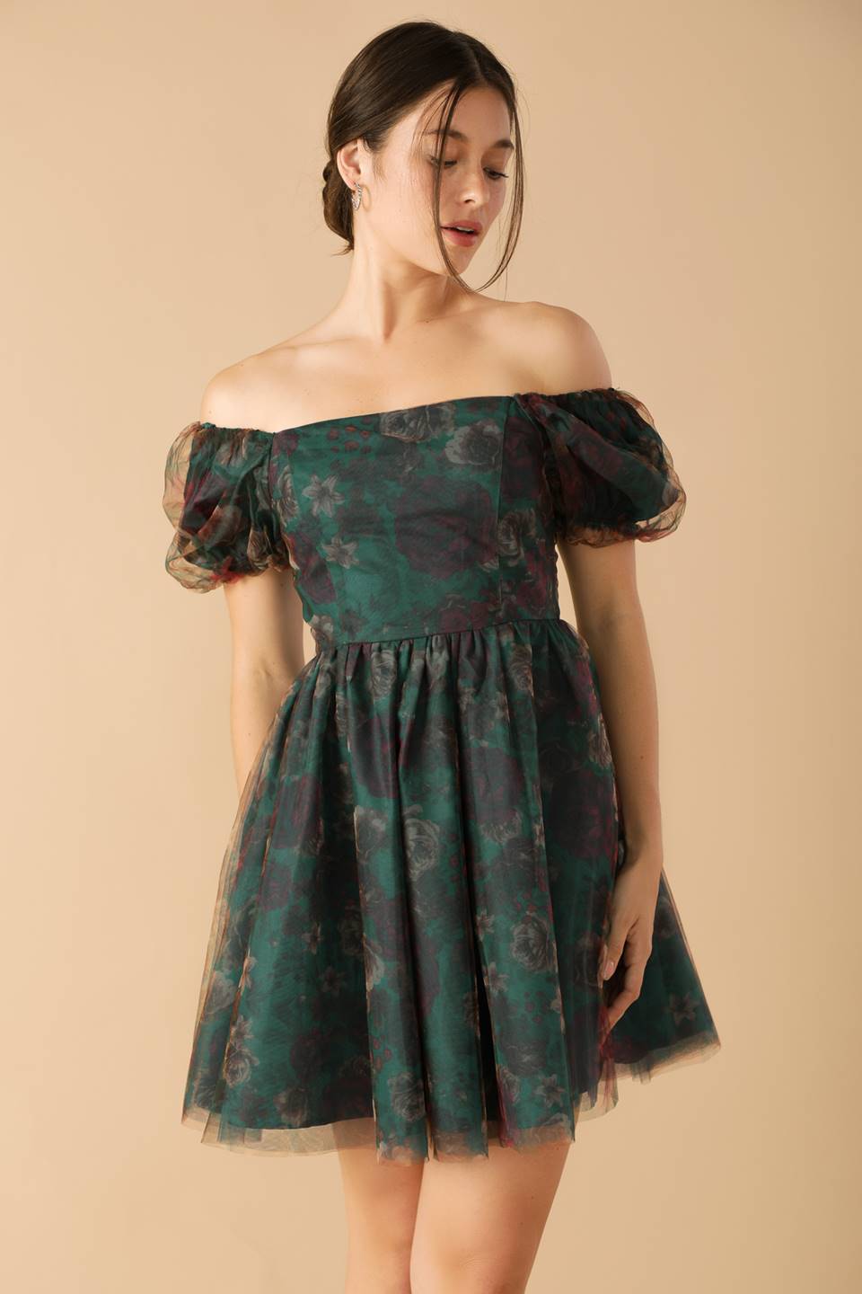 BE GOOD TO ME WOVEN ORGANZA DRESS-Vavasi