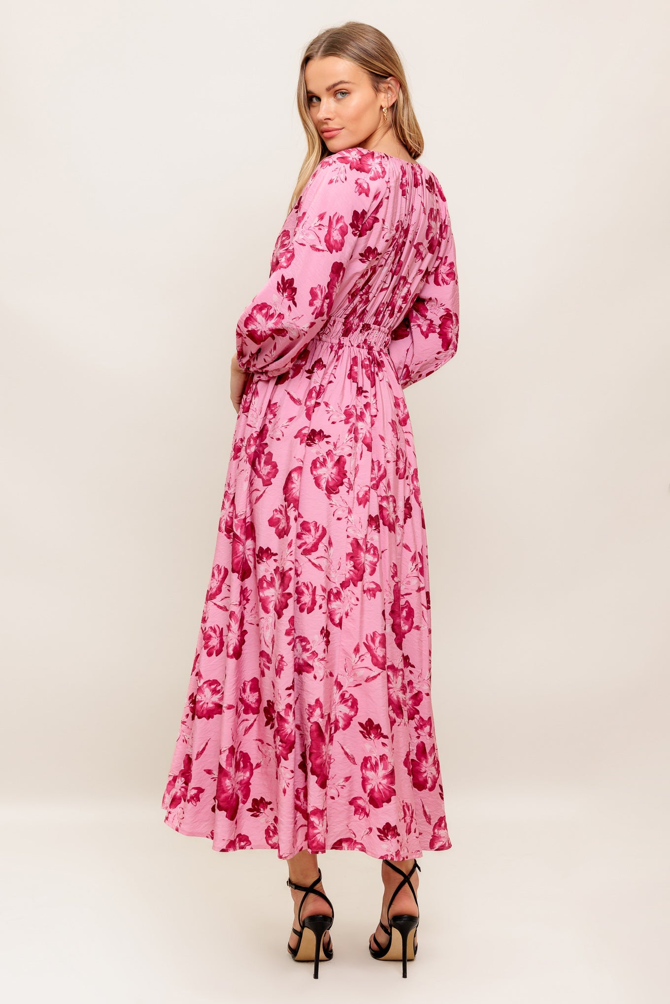 HONEY MIDI DRESS - MAUVE-Vavasi