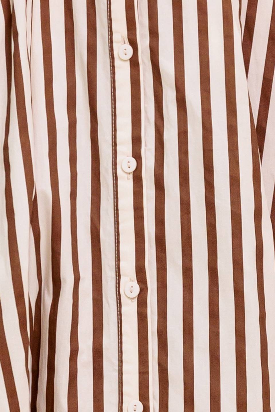 BISTRO STRIPE MIDI DRESS-Vavasi