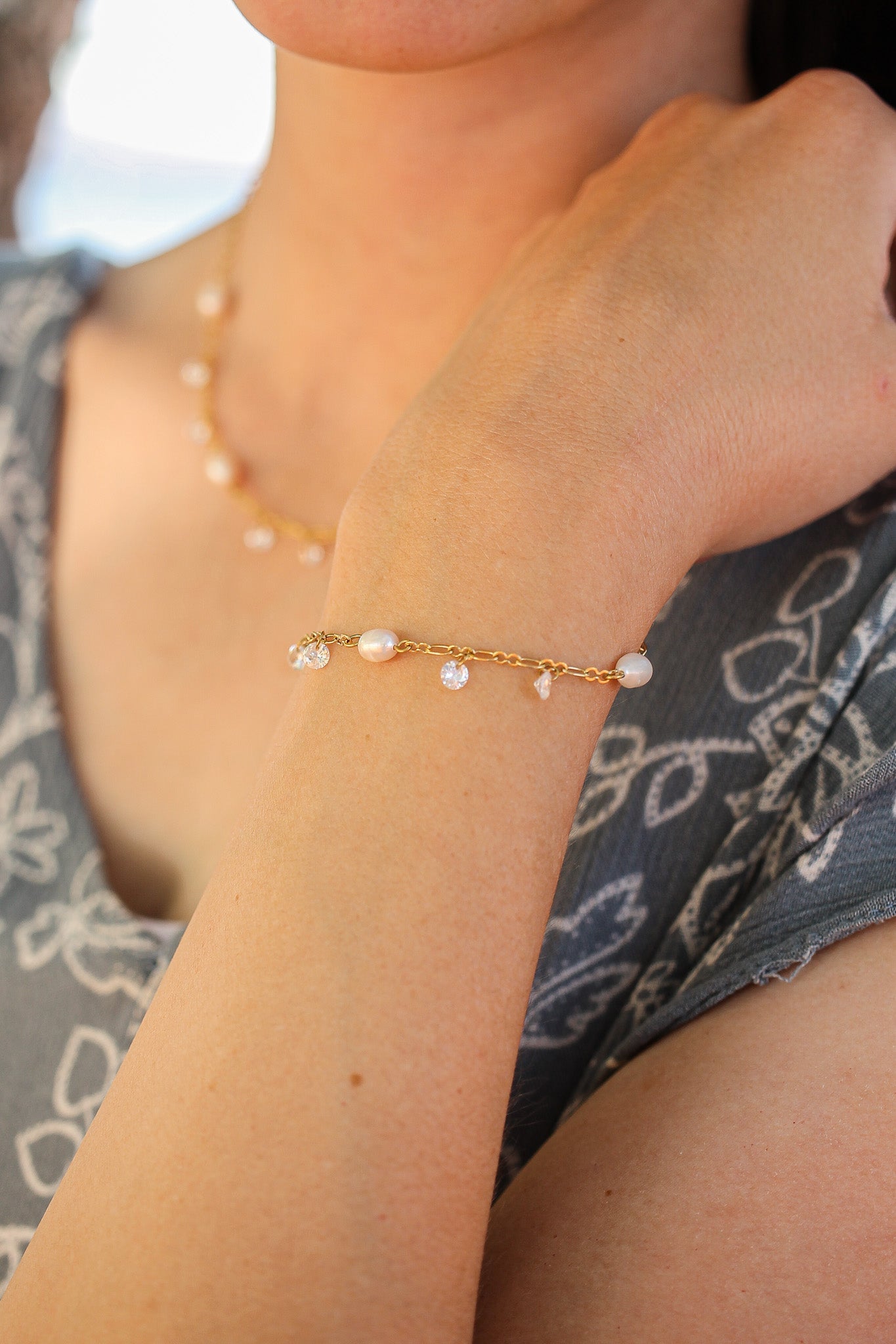 Andrielle Bracelet in Gold-Vavasi