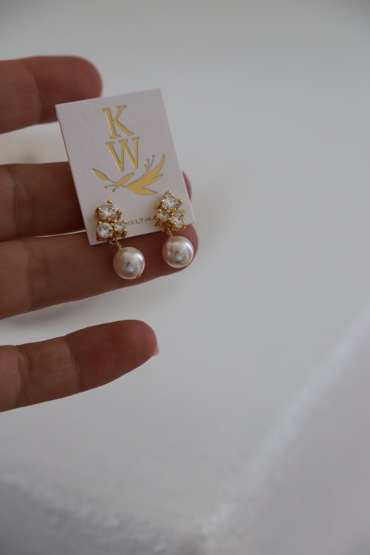 DAHLIA STUD EARRINGS-Vavasi