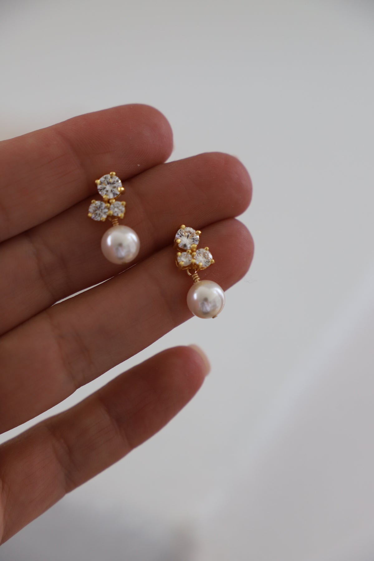 DAHLIA STUD EARRINGS-Vavasi