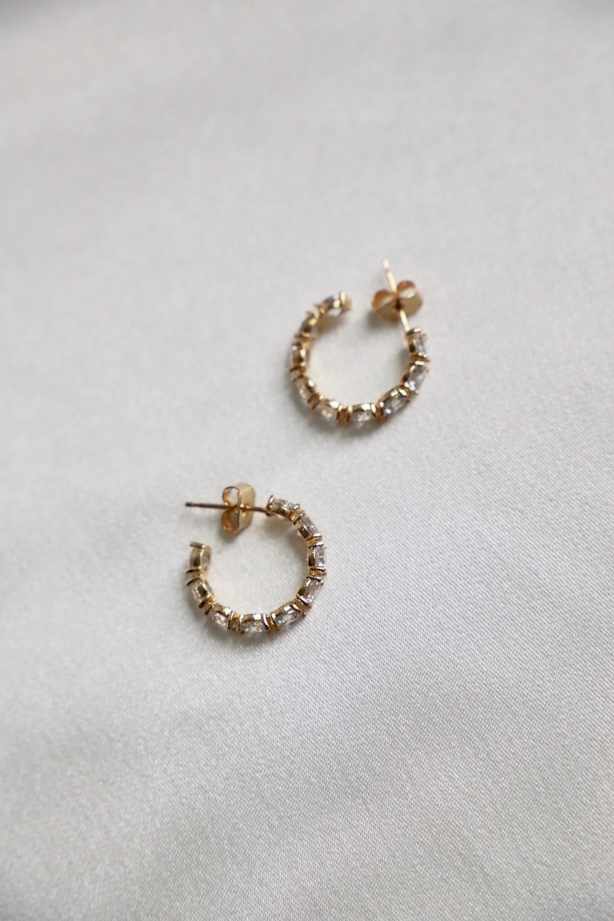 STELLA CZ ETERNITY HOOPS-Vavasi