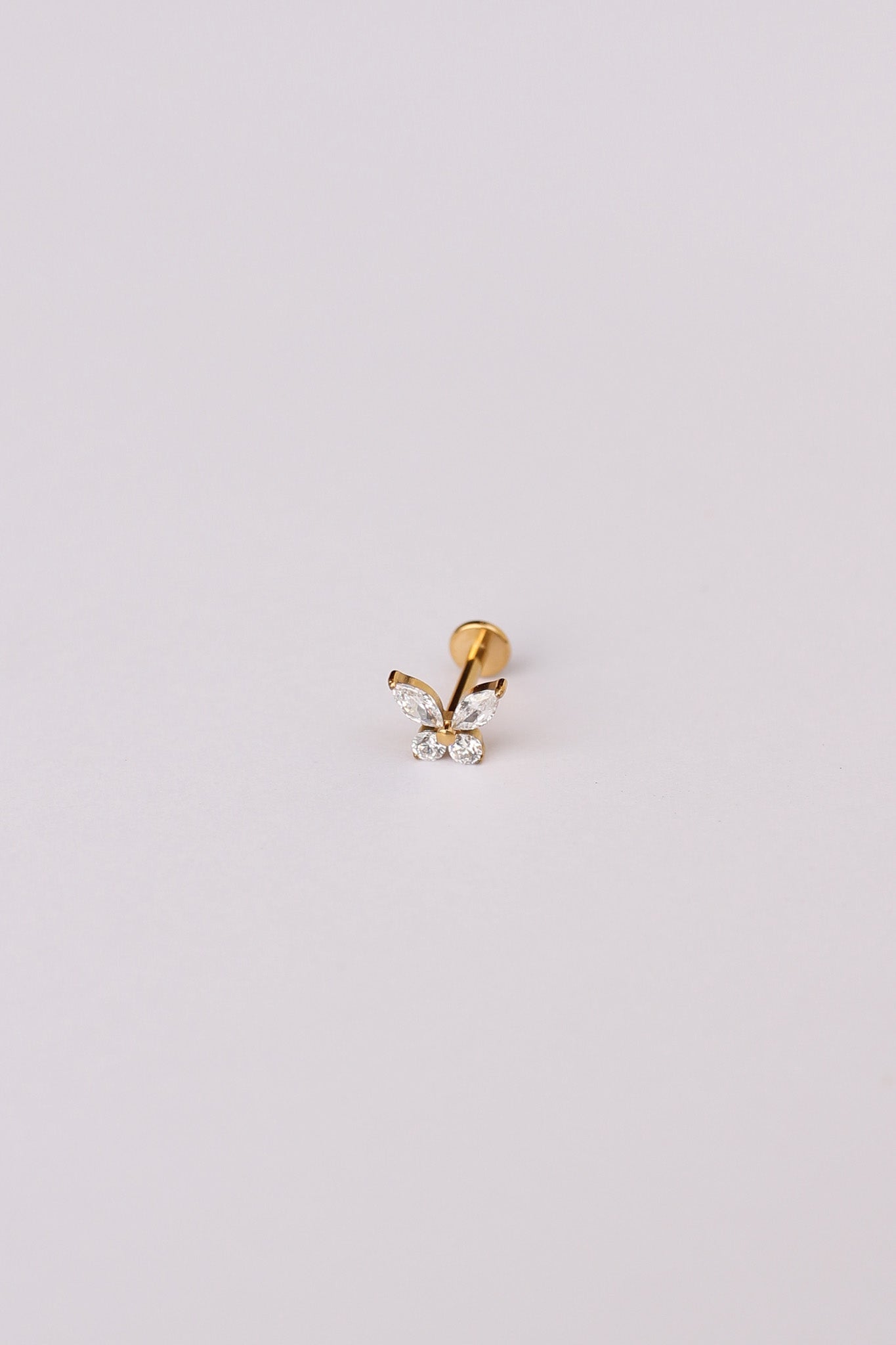 Crystal Butterfly Flat Back Stud-Vavasi