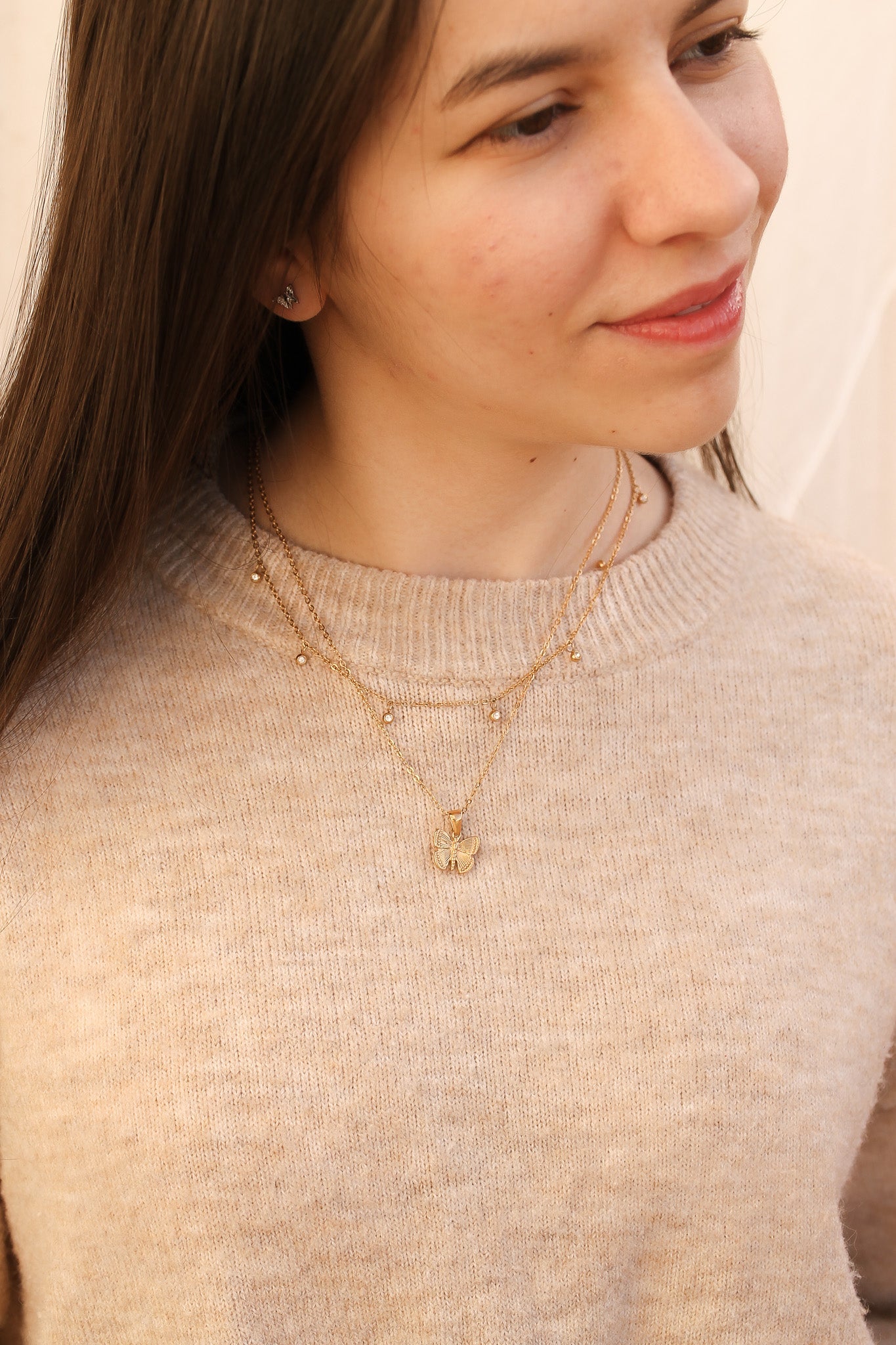 Butterfly Necklace-Vavasi
