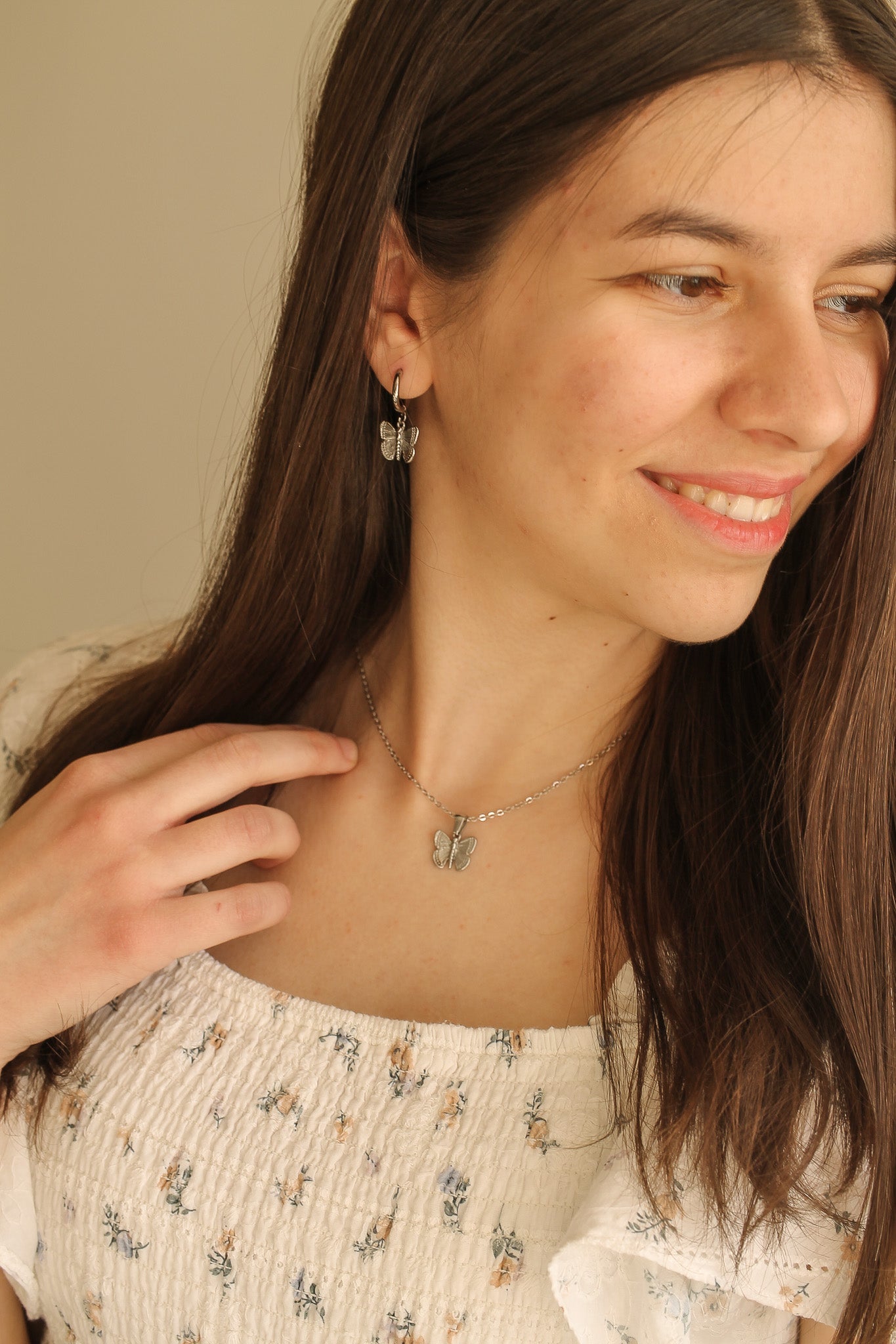 Butterfly Necklace-Vavasi