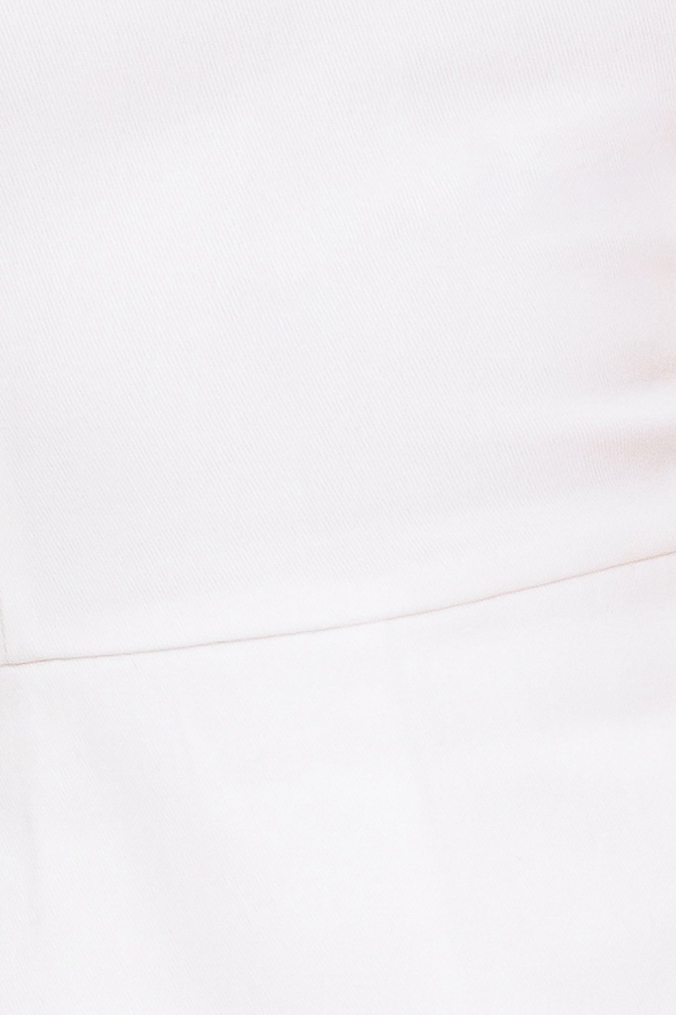 EXPLORING NEW CITIES - WHITE DENIM RUFFLE SKORT ROMPER-Vavasi