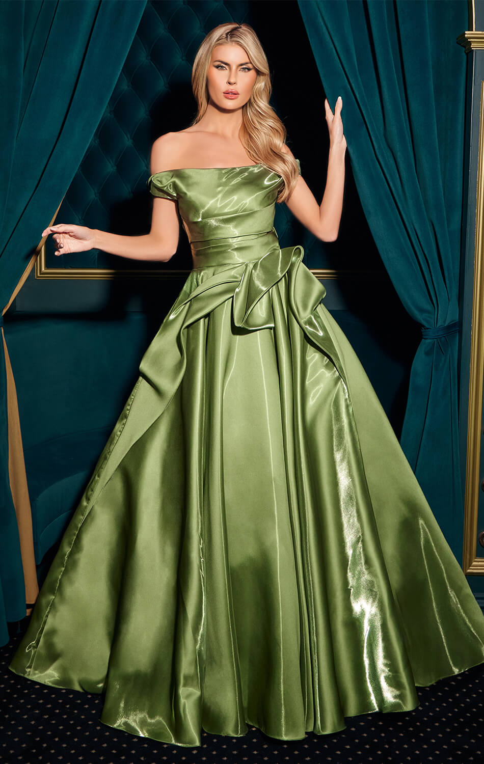 COLETTE GOWN - ORGANZA BALL GOWN-Vavasi