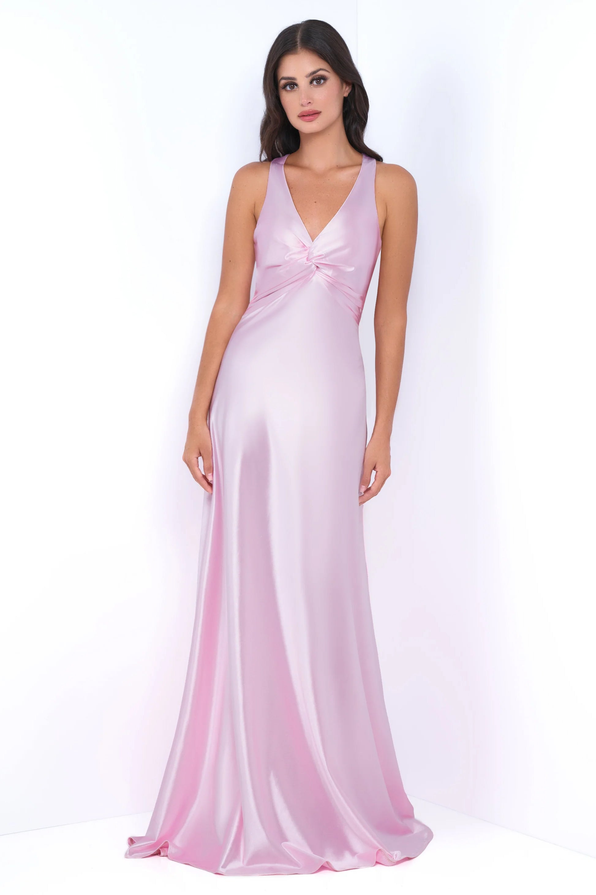 Odette Maxi Dress - Pink-Vavasi