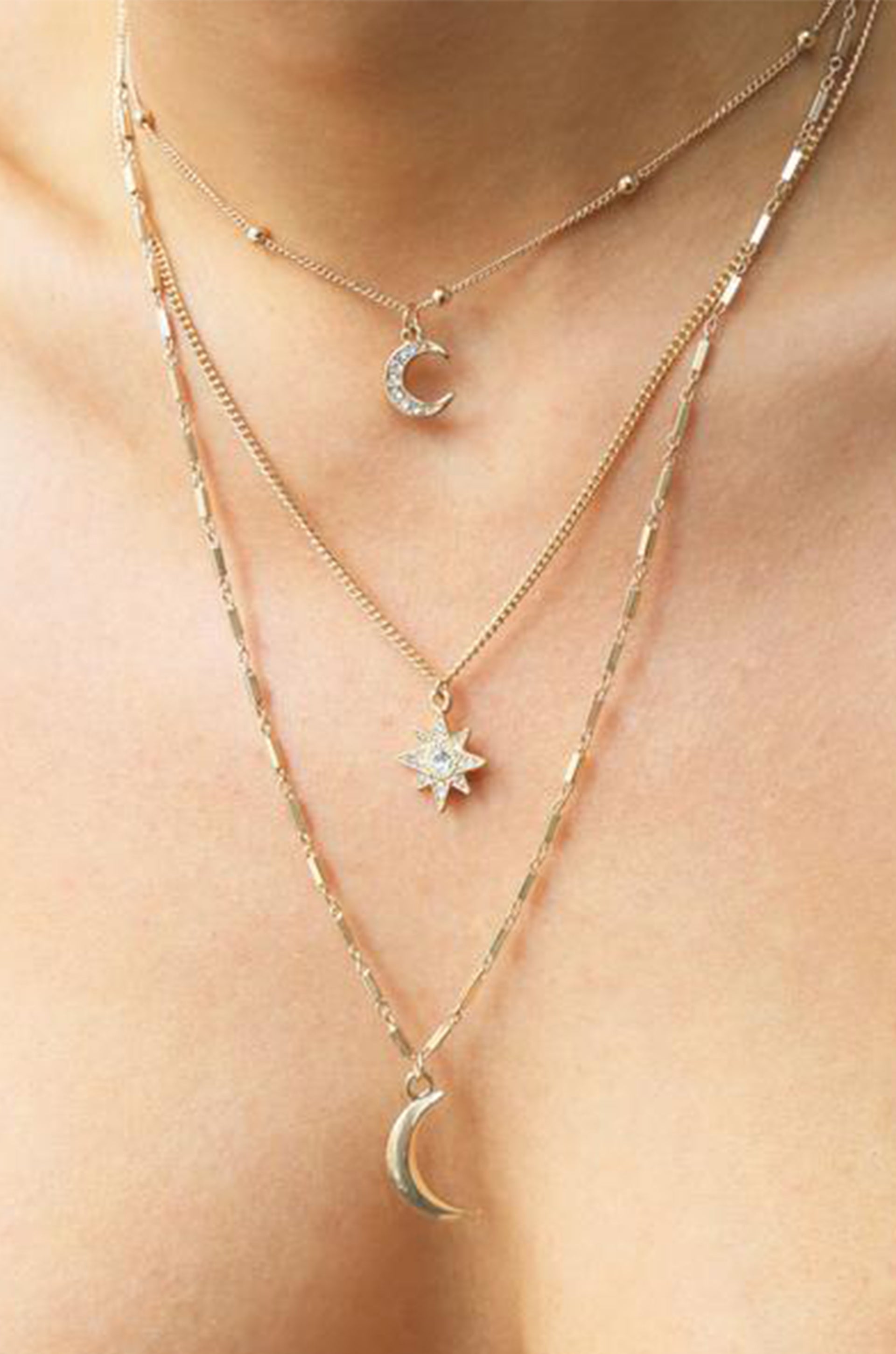 Night Sky Necklace Set-Vavasi