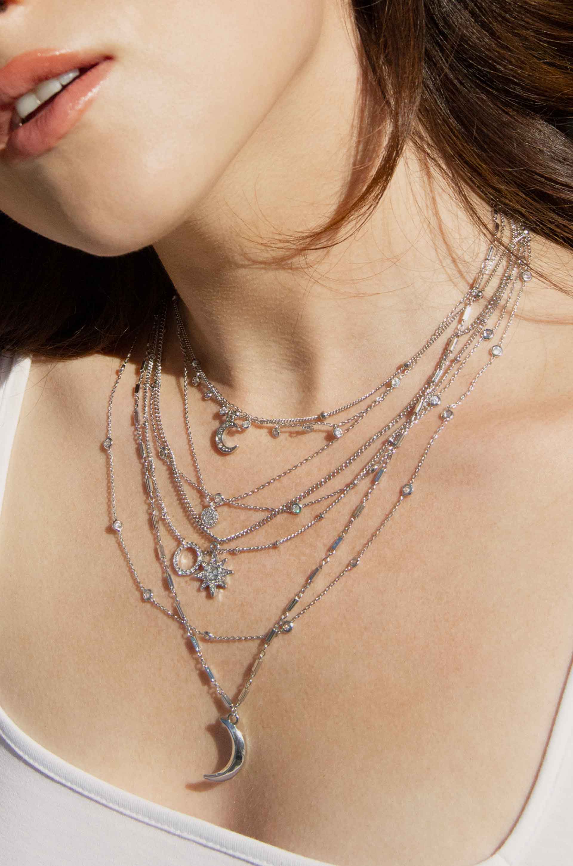 Night Sky Necklace Set-Vavasi