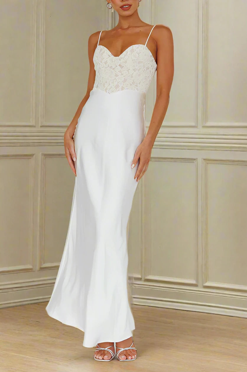 Penelope Maxi Dress - Ivory - FINAL SALE-Vavasi