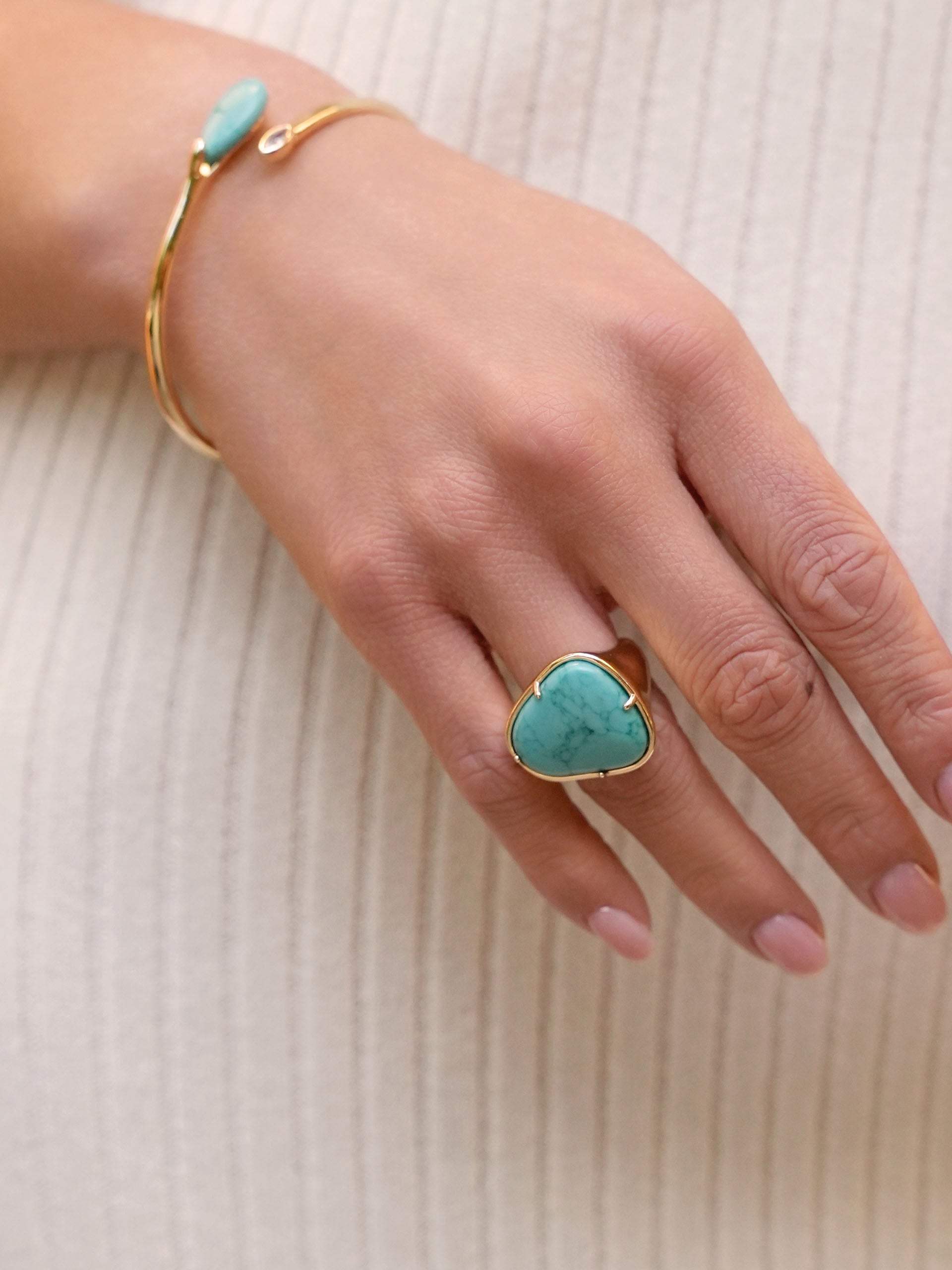 Turquoise Solstice Ring-Vavasi