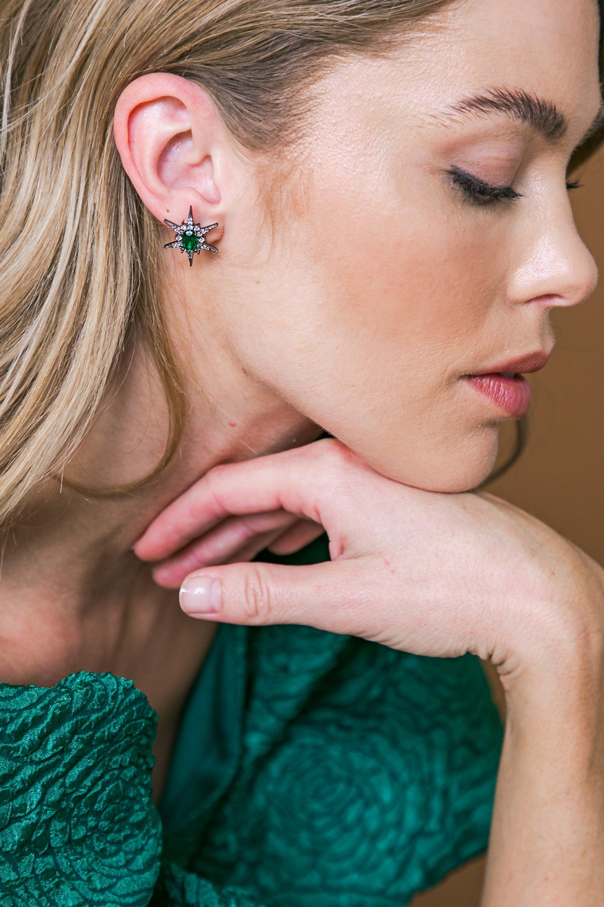 SEA STAR STUDS EARRINGS-Vavasi