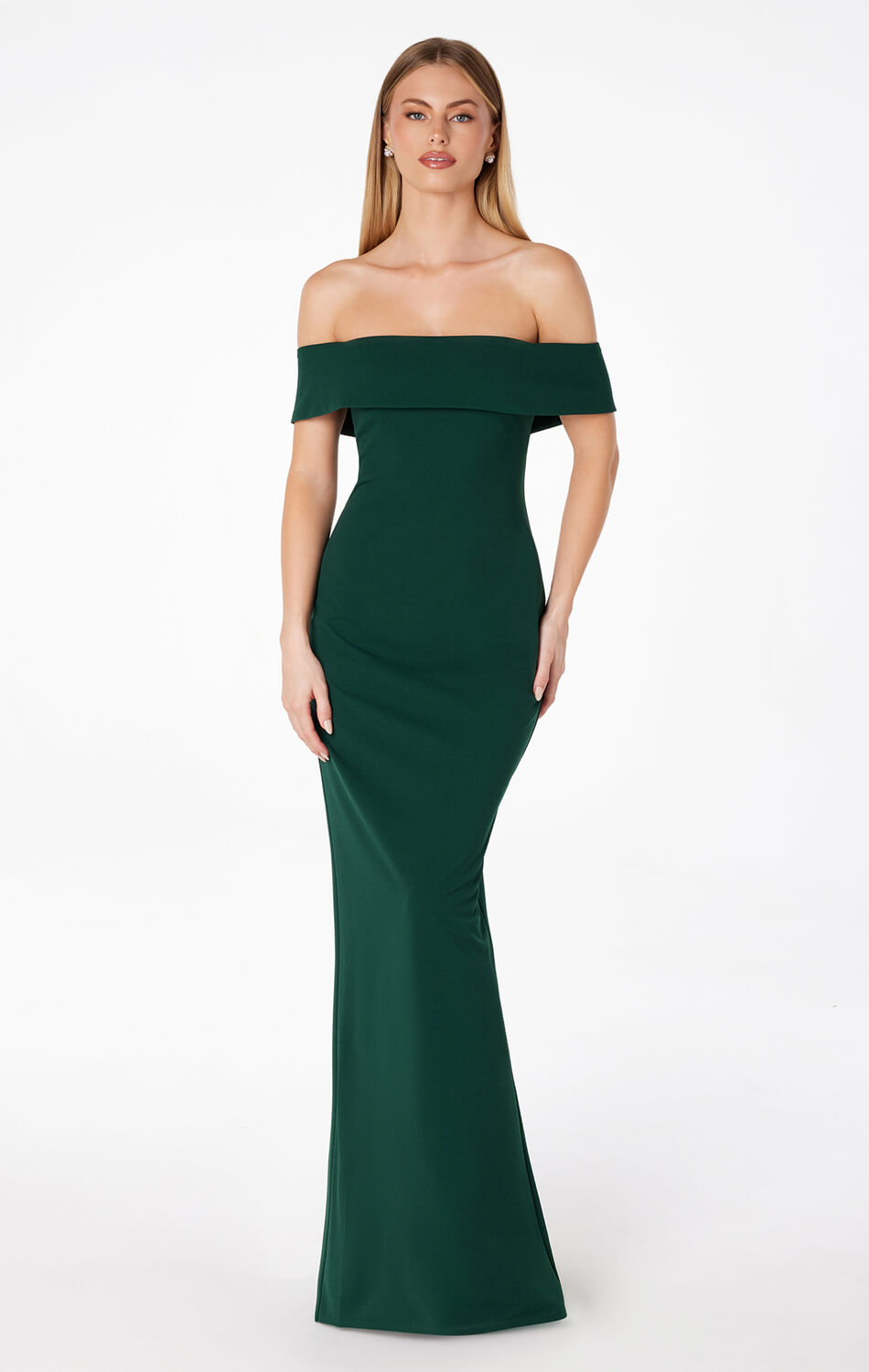 INEZ OFF THE SHOULDER MAXI DRESS-Vavasi