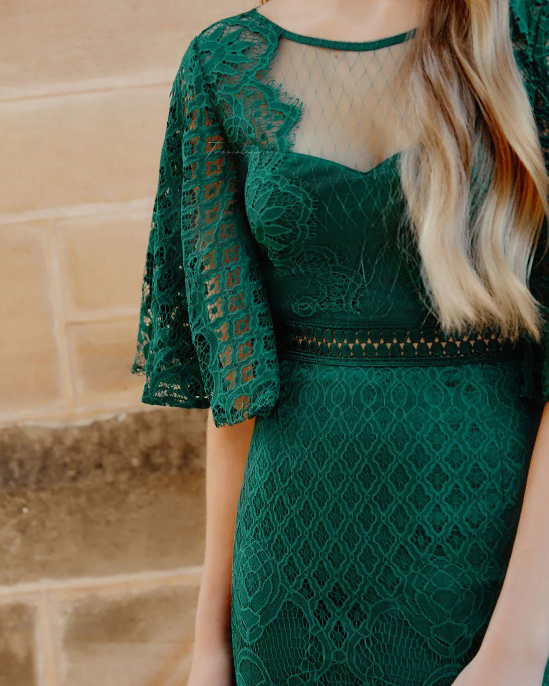 Reyna Dress - Emerald-Vavasi