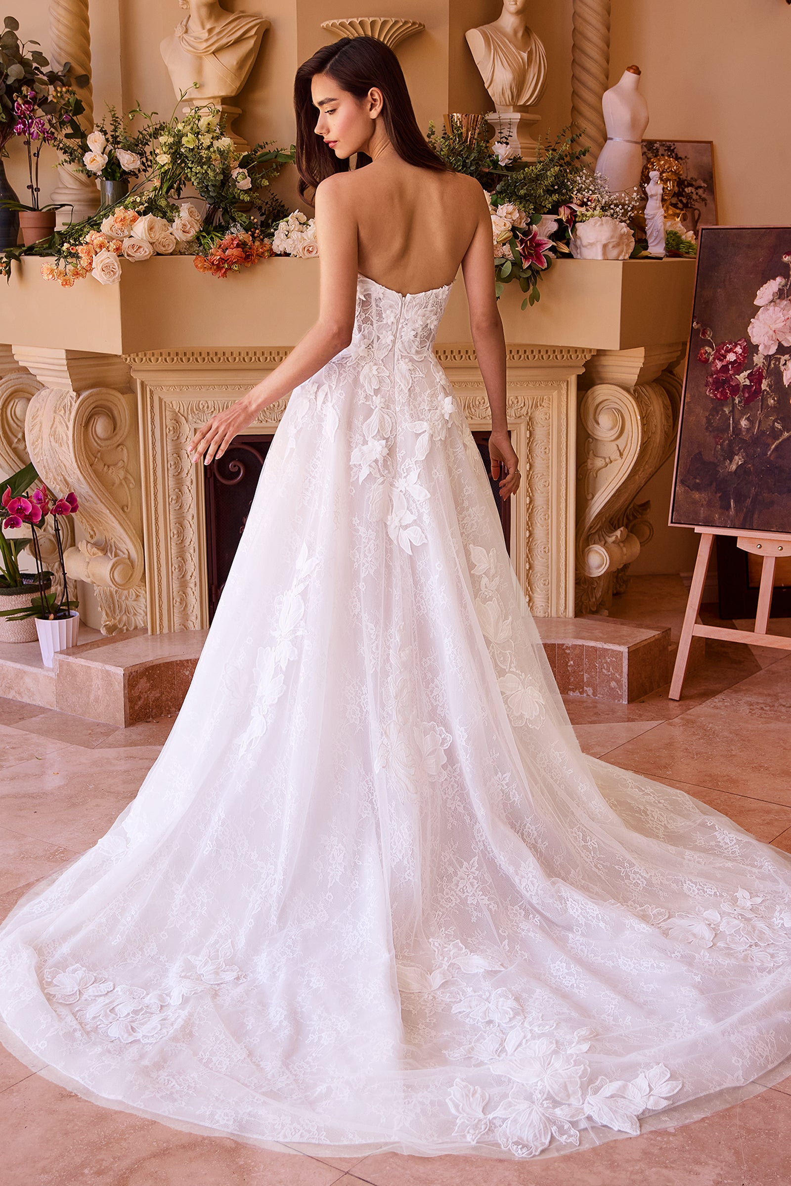 WL034 - Lace Wedding Ball Gown - Andrea & Leo-Vavasi