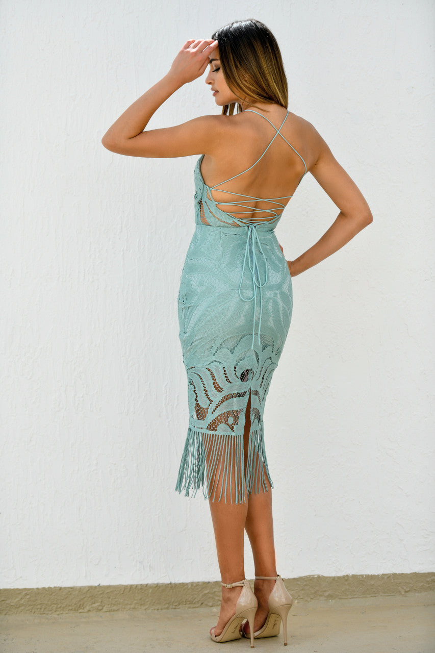 Khaleesi Dress - Sage-Vavasi