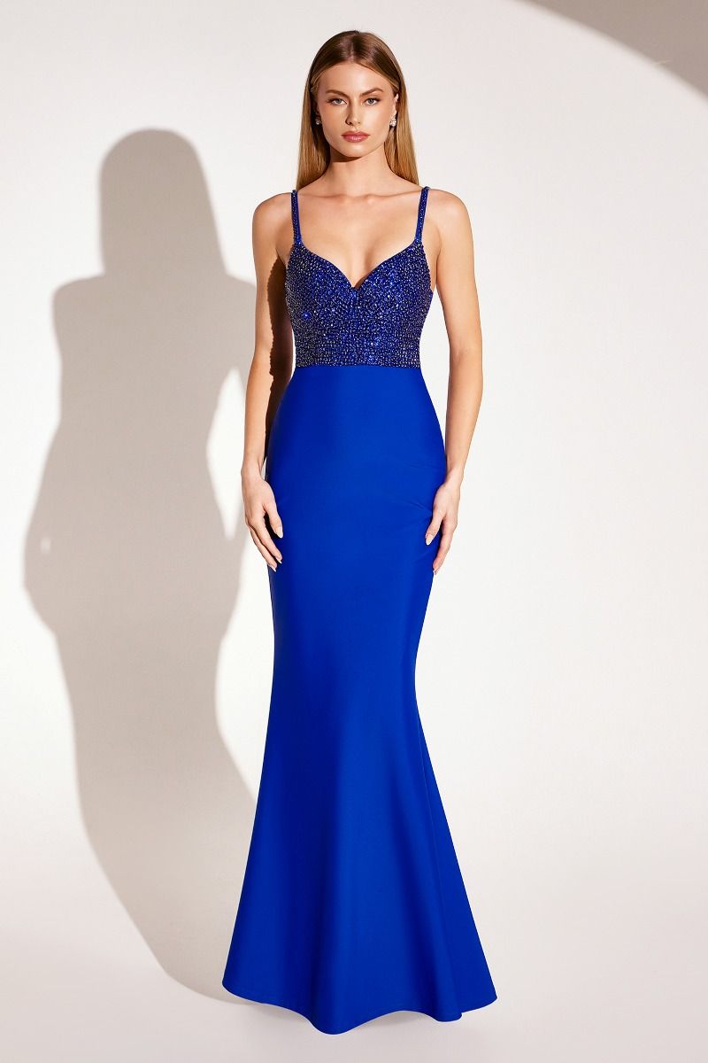 BODHI CRYSTAL BODICE MAXI DRESS-Vavasi