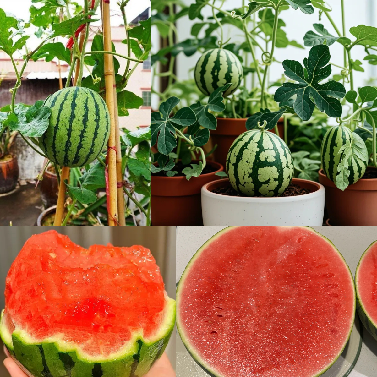 Apple Watermelon Seeds-Small Space Planting