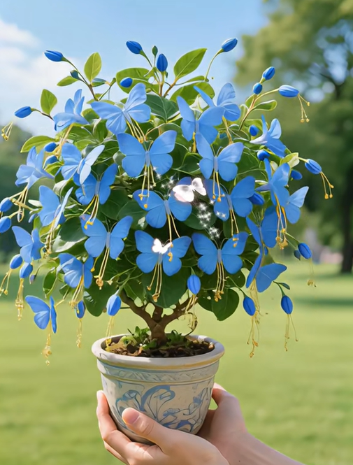 Golden Thread Butterfly Flower Seeds
