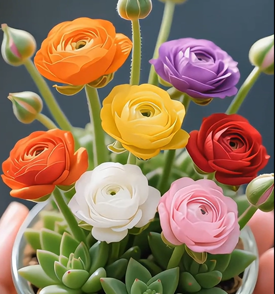 🪴Double-flowered Rose Orchid Bulbs-Cold-resistant and fragrant