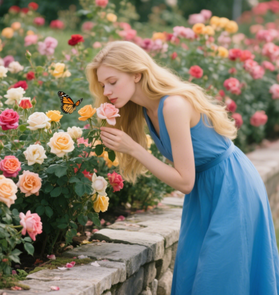 🌹 Double-Flowered Multicolor Rose – One Plant, a Garden of Color! 🎨✨