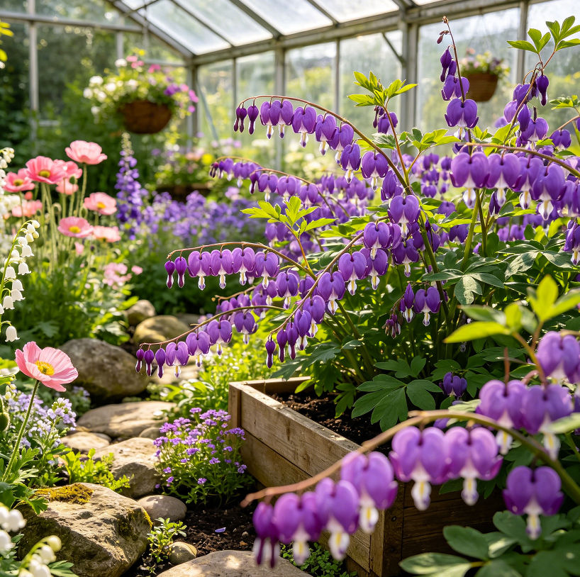 💖 Bleeding Heart Flower Seeds (Dicentra) -- Fall in Love With Every Bloom