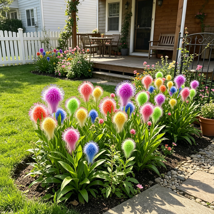 Multi-Color Fluffy Pom Pom Sunflower Seeds☀️Bring magic and beauty to your garden!