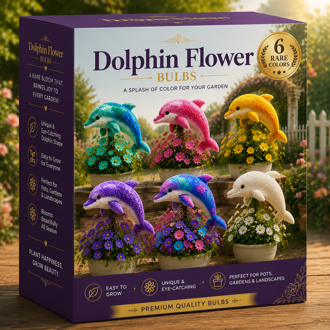 🐬 Dolphin Flower Bulbs - A Garden Flower That Looks Like It’s Alive