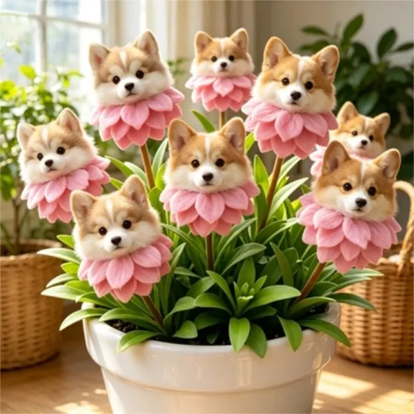 🐶Magical plants! Dog's eye dazzling series✨