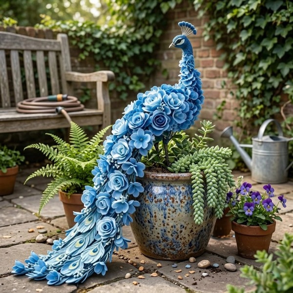 🦚Magical plants! Peacock Feathered Bloom dazzling series✨