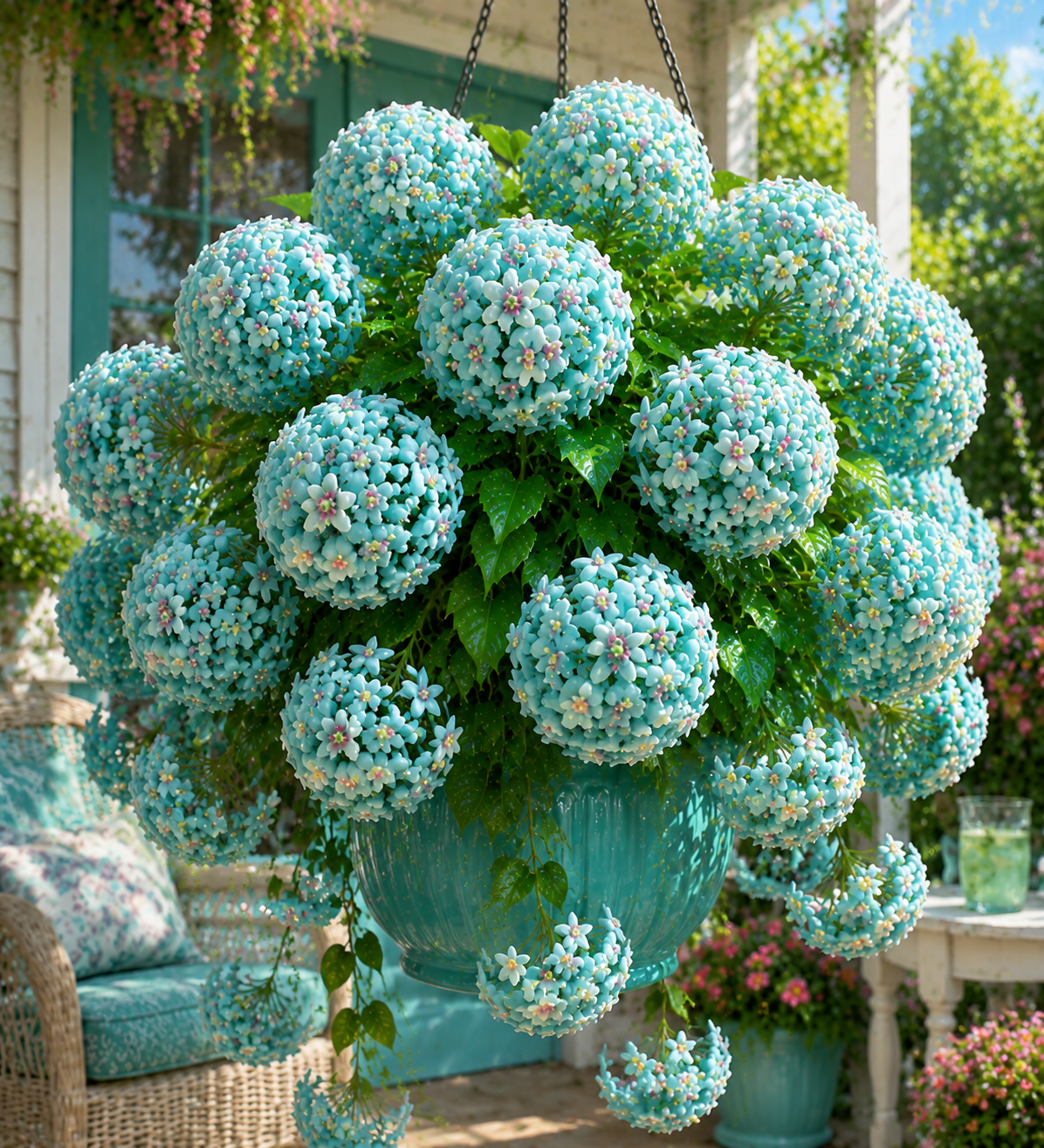 🔥A Living Plant That Feels Like Art — The Hoya That Blooms Like Porcelain Flowers🌸