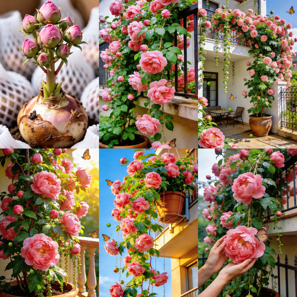 🌺Rare Double Peonies✨ That Bloom Bigger & Brighter🌿 That Bring Every G