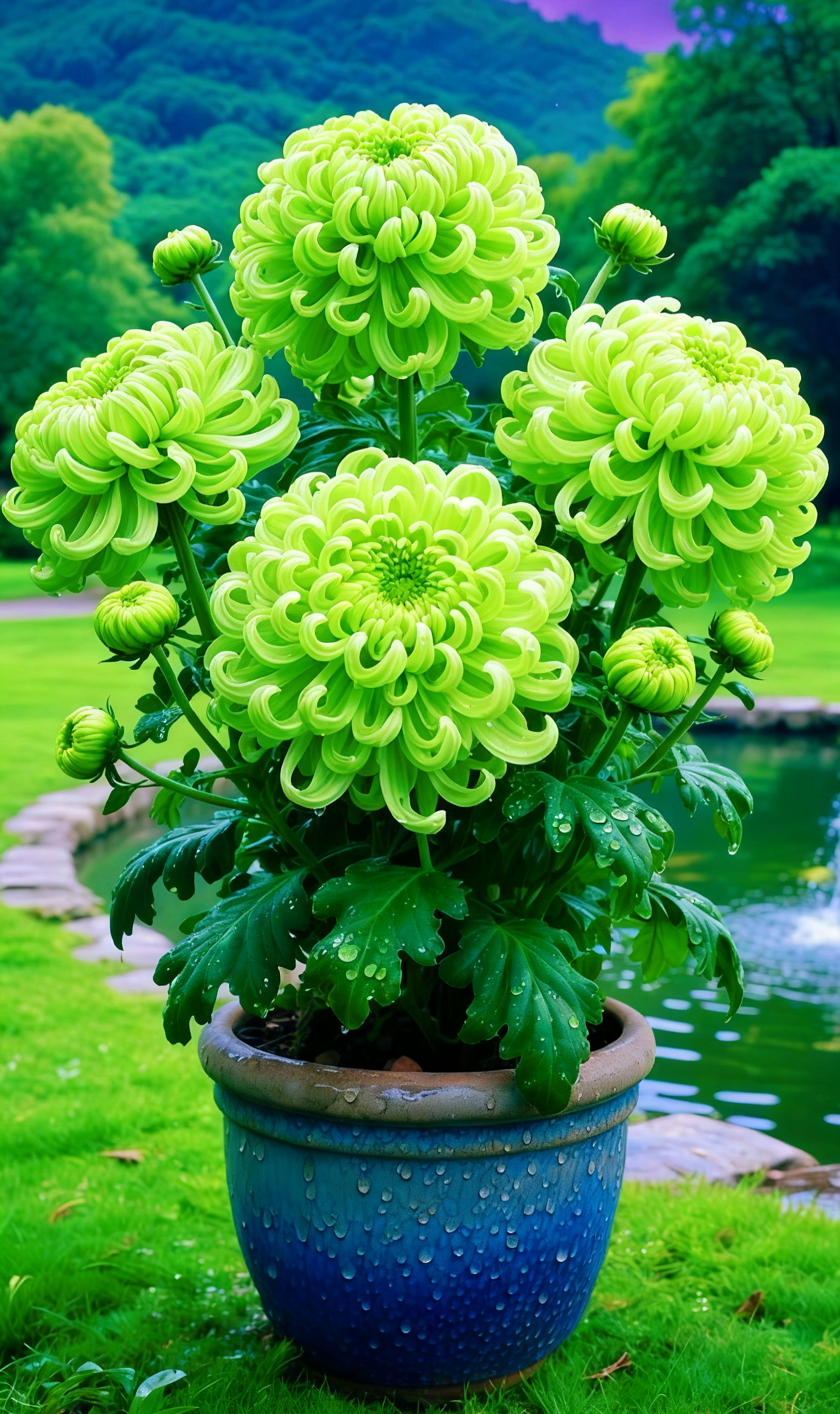 🌸 Double-Petal Chrysanthemums – Bloom Like Luxury, All Year Round 🌸