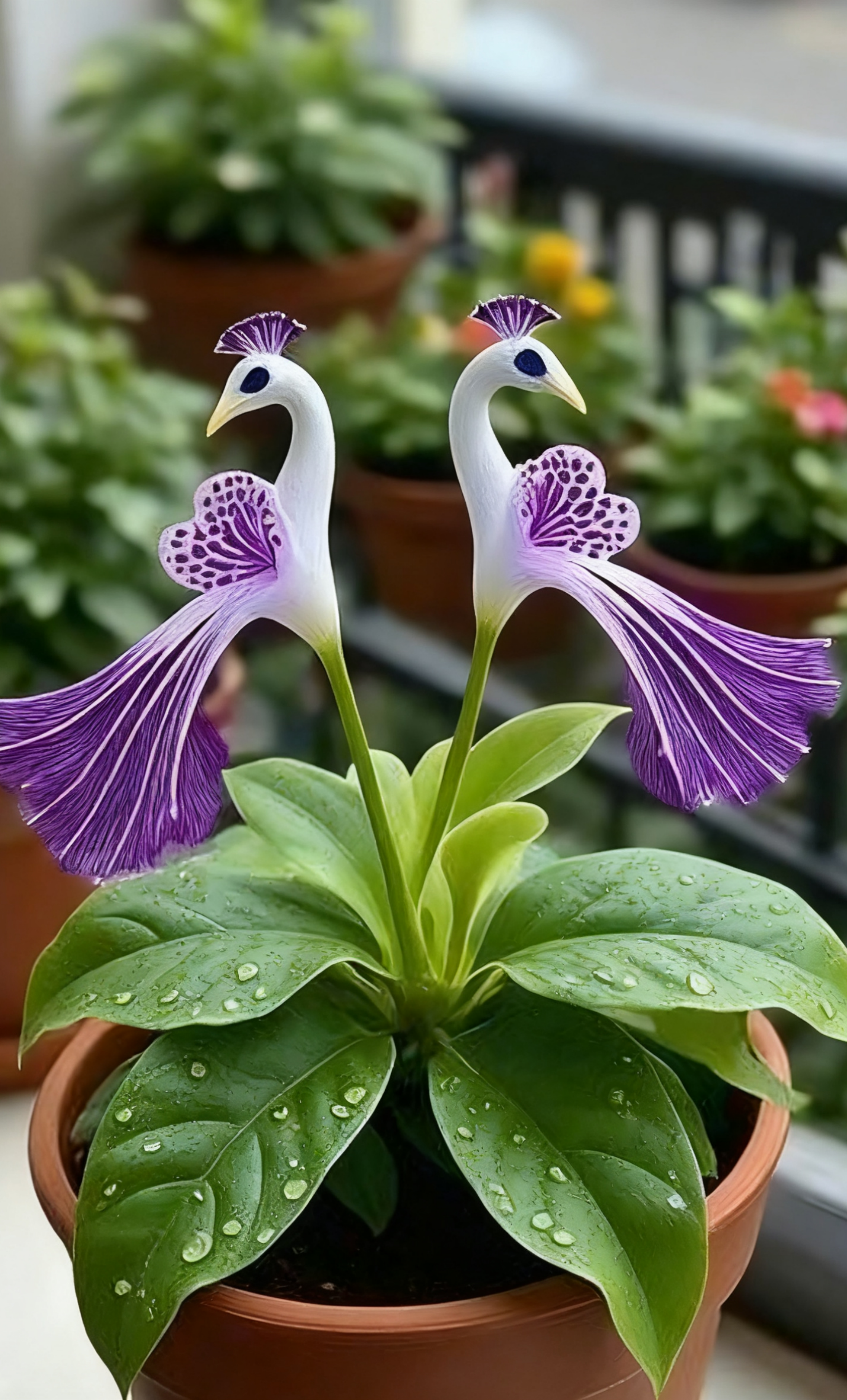 🦚Peacock Flower – No Soil Limits, Thrives in Any Environment, Year-Round Blooms 🌸